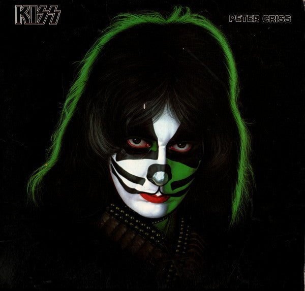 KISS PETER CRISS - PETER CRISS - WITH ORIGINAL INNER SLEEVE & LYRIC SHEET - USED VINYL