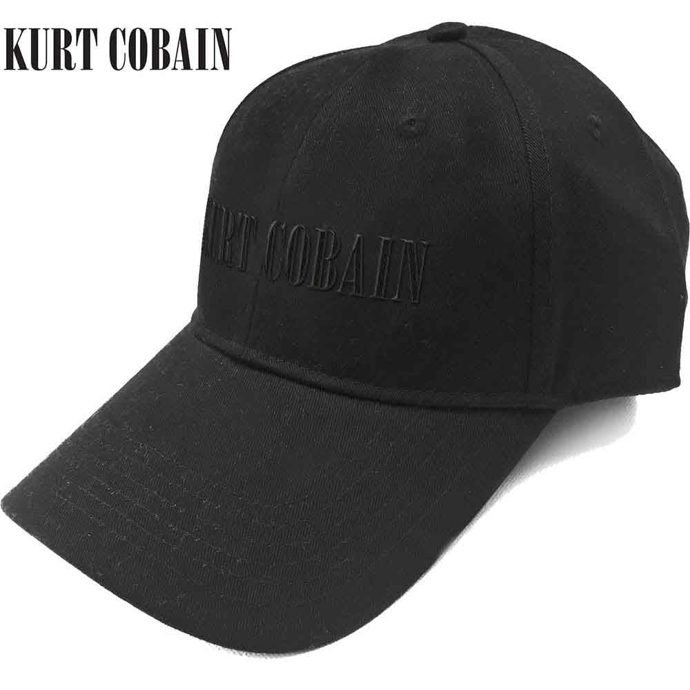 KURT COBAIN-LOGO UNISEX BASEBALL CAP FULLY LICENSED MERCHANDISE