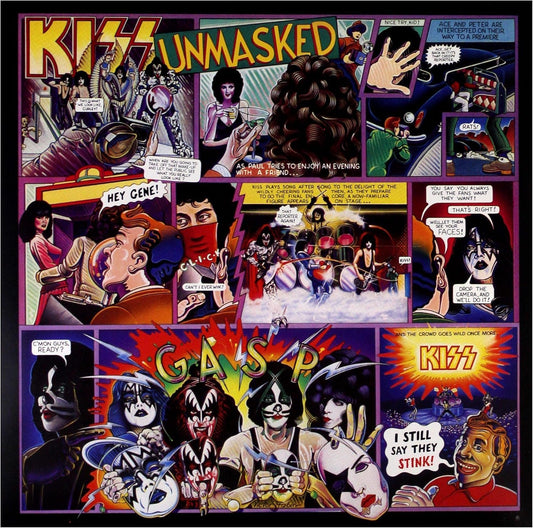 KISS - UNMASKED - 180 GRAM AUDIOPHILE 2014 EDITION - NEW VINYL