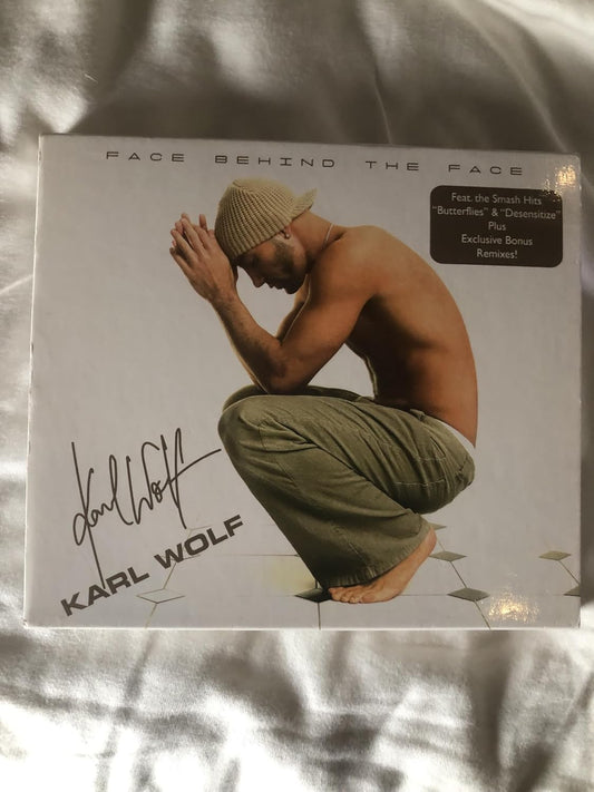 KARL WOLF - FACE BEHIND THE FACE - USED CD