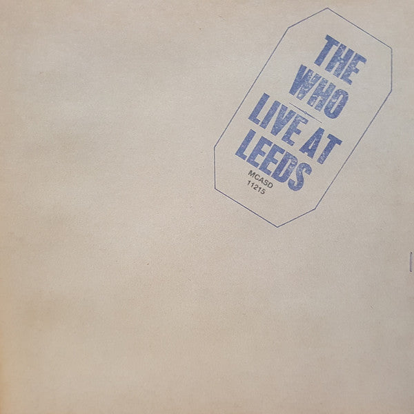 THE WHO - LIVE AT LEEDS - 1995 - USED CD