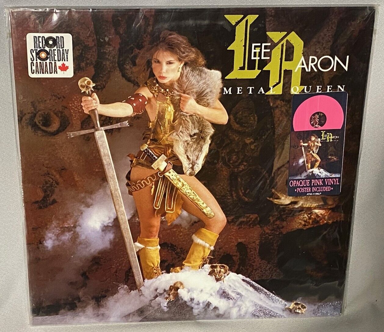 AARON, LEE - RSD 2021 - METAL QUEEN - CANDY PINK VINYL WITH POSTER 180 GR - NEW VINYL