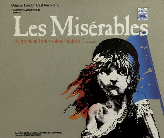 LES MISERABLES - SOUNDTRACK - ORIGINAL LONDON CAST RECORDINGS - DOUBLE CD SET - USED CD