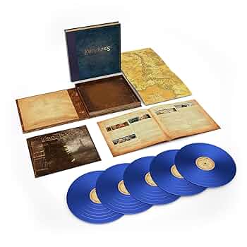 LORD OF THE RINGS - THE TWO TOWERS - BLUE VINYL 5LP BOXSET   - New Vinyl Box Set