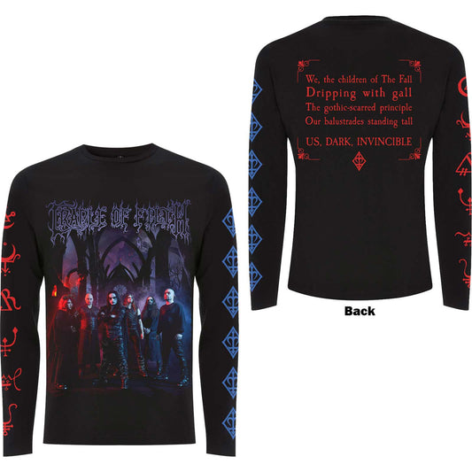 CRADLE OF FILTH - EXISTENCE (BAND) (ADULT LONG SLEEVE T-SHIRT)
