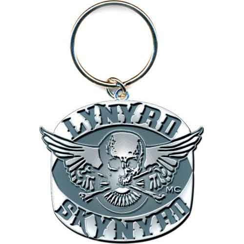 LYNYRD SKYNYRD - BIKER PATCH LOGO - KEYRING