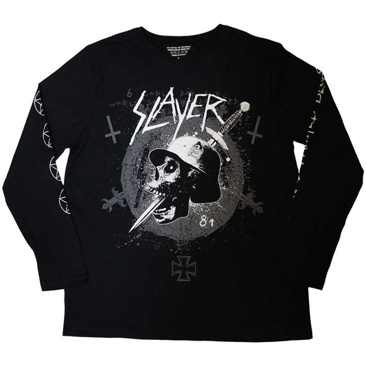 SLAYER - DAGGER HEAD - LONG SLEEVE TSHIRT - FULLY LICENSED MERCH