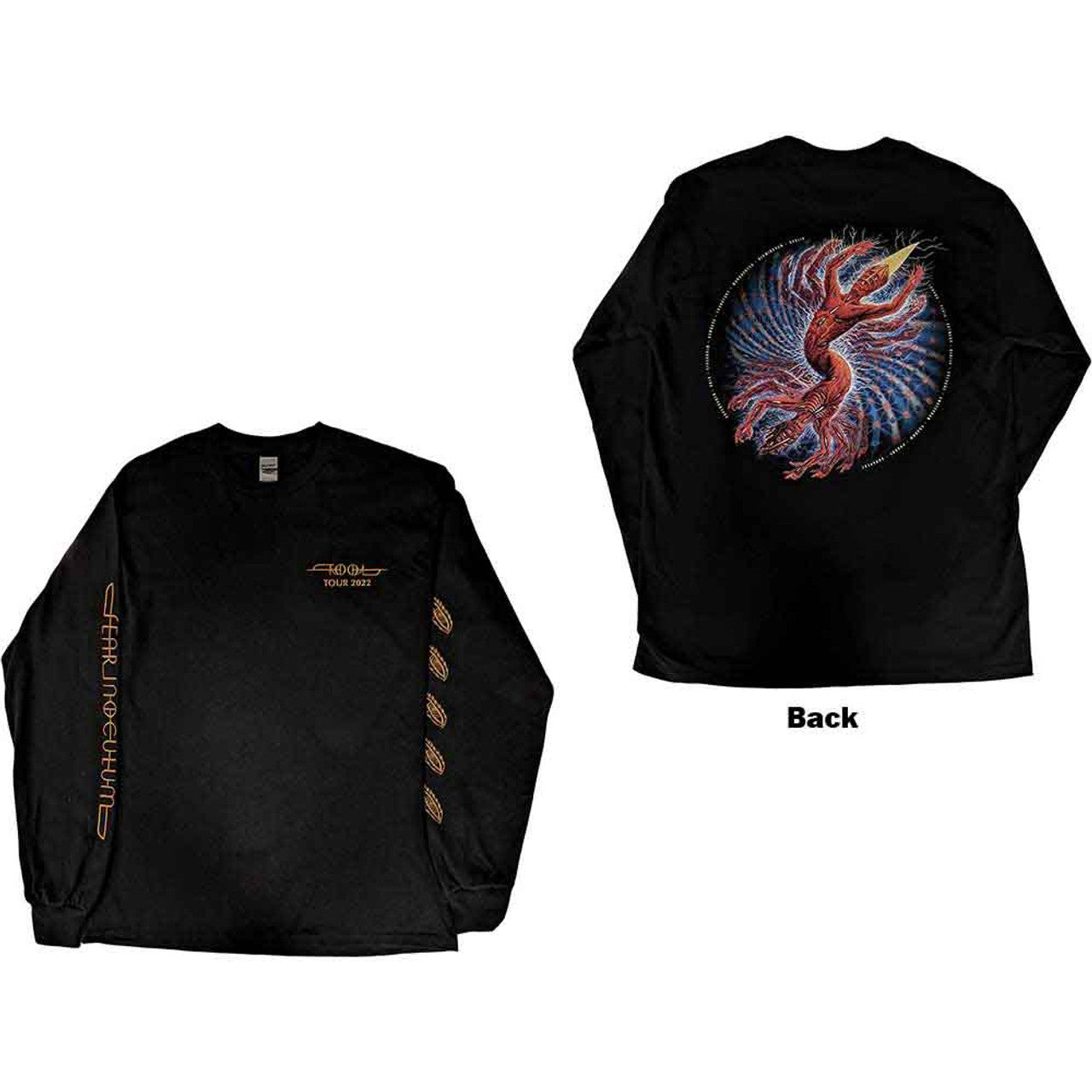 TOOL - TOUR 2022 - LONG SLEEVE TSHIRT