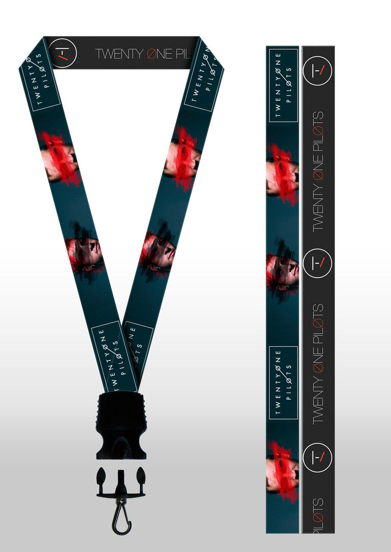 LANYARD, REVERSABLE - TWENTY ONE PILOTS - LICENSED MERCHANDISE