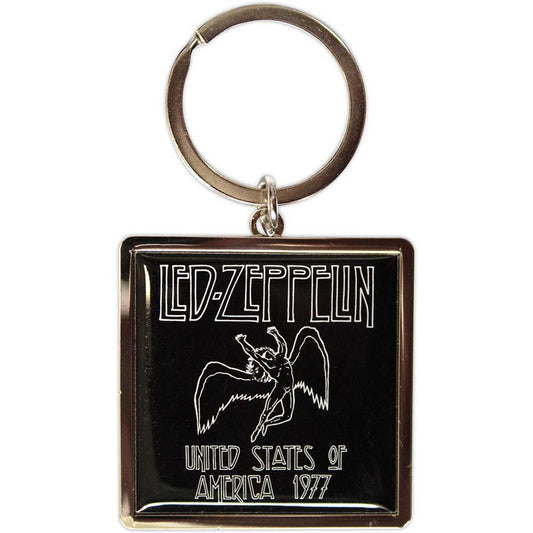 LED ZEPPELIN - U.S.A. 1977 - KEYRING