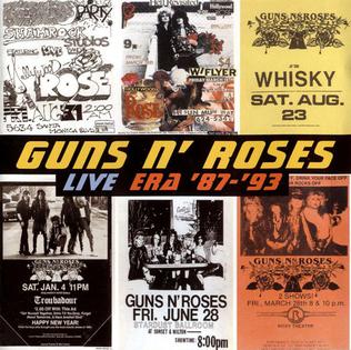GUNS 'N' ROSES - LIVE ERA '87-'93 - USED CD