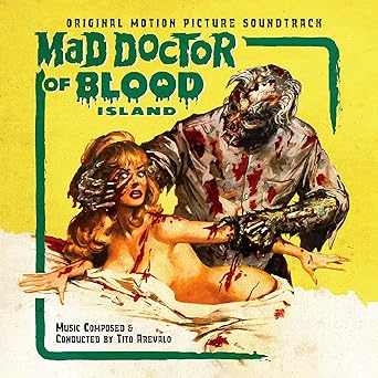 OST - MAD DOCTOR OF BLOOD ISLAND-SOUNDTRACK VINYL - GREEN "CHLOROPHYLL BLOOD" VINYL LIMITED TO 1000 COPIES INCLUDES POSTER OF FRONT COVER ART