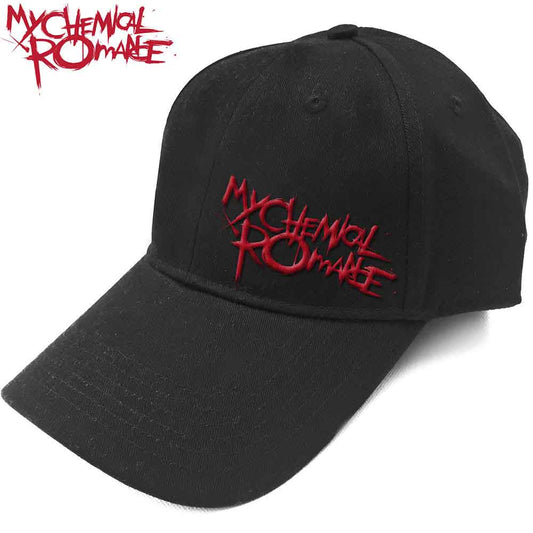 MY CHEMICAL ROMANCE-BLACK PARADE LOGO UNISEX BASEBALL CAP FULLY LICENSED MERCHANDISE