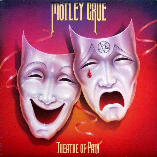 MOTLEY CRUE - THEATRE OF PAIN - ORGINAL 1985 PRESSING - USED VINYL