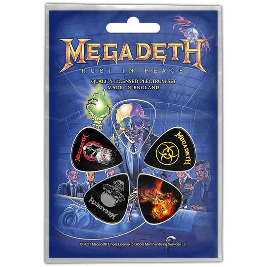 MEGADETH - 5 PACK GUITAR PICKS