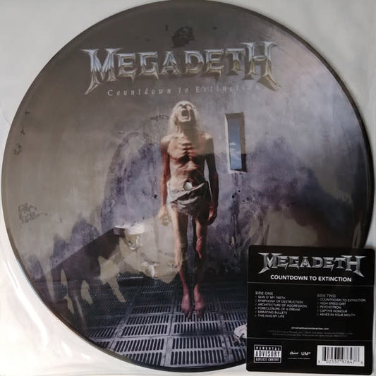 MEGADETH - COUNTDOWN TO EXTINCTION (PIC DISC)   - New Vinyl