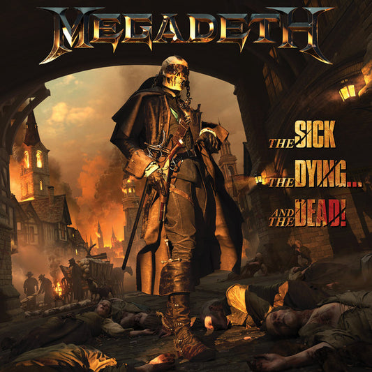 MEGADETH - THE SICK, THE DYING AND THE DEAD! NEW VINYL 2LP