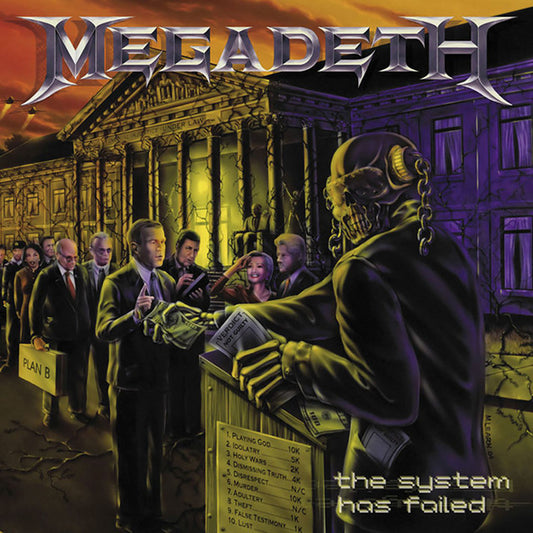 MEGADETH - THE SYSTEM HAS FAILED - New Vinyl