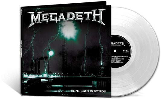 MEGADETH - UNPLUGGED IN BOSTON -CLEAR COLOR VINYL- (METAL)