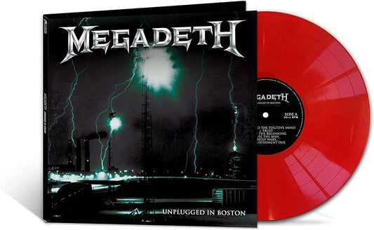 MEGADETH - UNPLUGGED IN BOSTON - RED VINYL