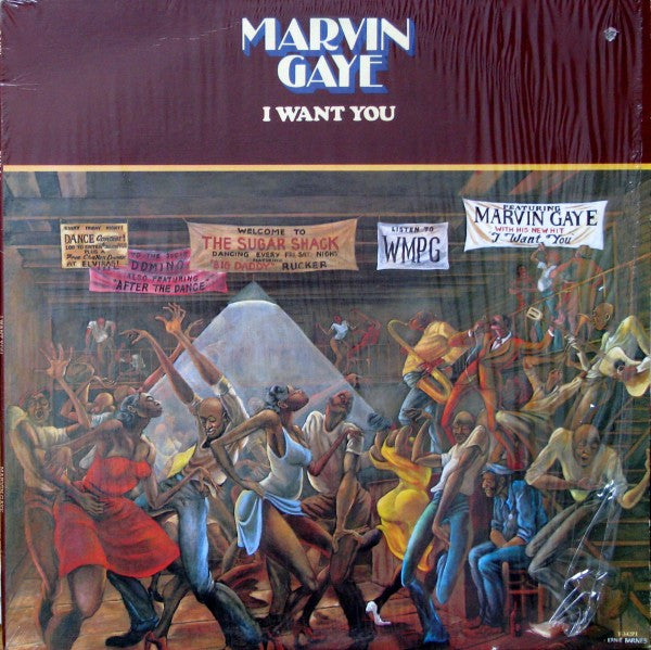 MARVIN GAYE - I WANT YOU - ORIGINAL 1976 PRESSING - USED VINYL