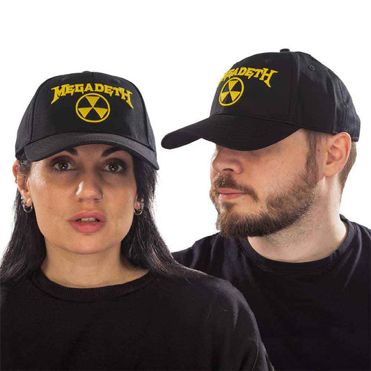 MEGADETH - HAZZARD LOGO - BALLCAP -FULLY LICENSED MERCH - HAT