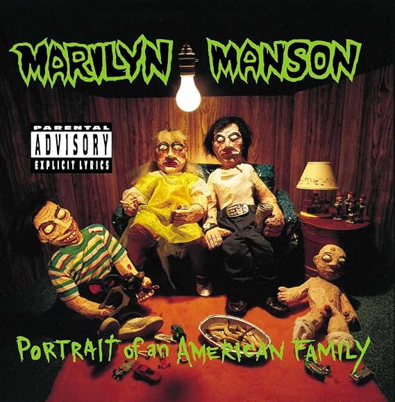 MARILYN MANSON - PORTRAIT OF AN AMERICAN FAMILY - USED CD METAL