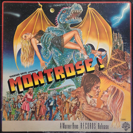 MONTROSE - WARNER BROTHERS PRESENTS MONTROSE - 1975 ORIGINAL PRESSING - USED VINYL