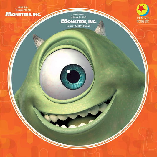 MONSTERS INC- DISNEY PIXAR - BY RANDY NEWMAN - PICTURE DISC NEW VINYL