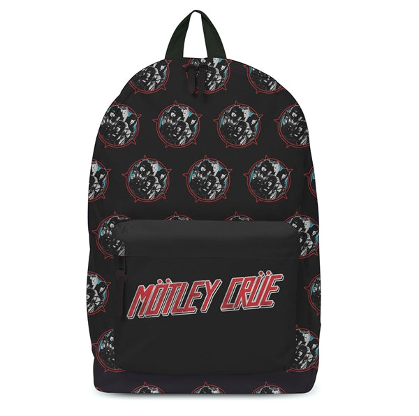 MOTLEY CRUE HEAVY METAL POWER BACKPACK FULLY LICENSED MERCHANDISE