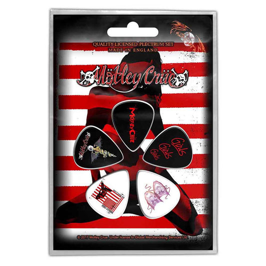 MOTLEY CRUE - 5 PACK GUITAR PICKS
