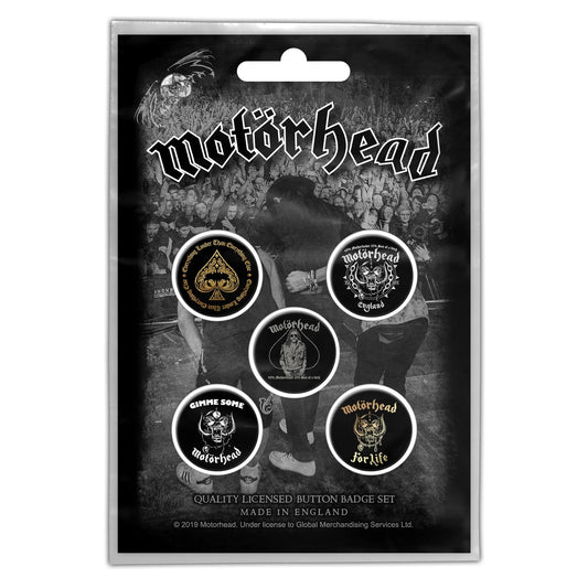 MOTORHEAD- 5 PIN PACK