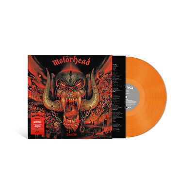 MOTORHEAD- SACRIFICE- TRANSPARENT ORANGE VINYL