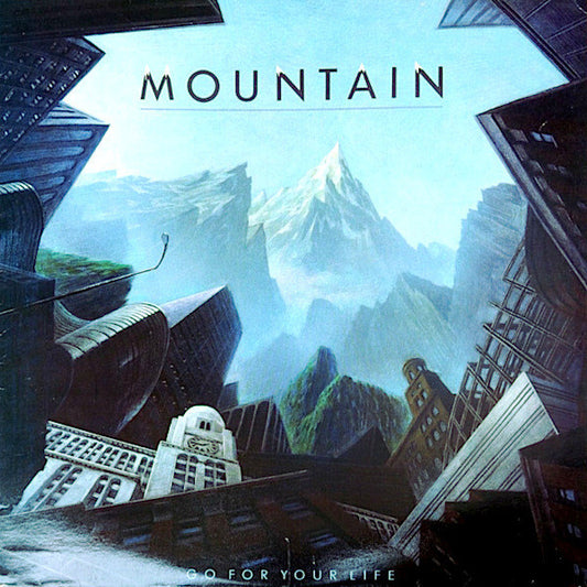 MOUNTAIN - GO FOR YOUR LIFE - ORIGINAL 1985 PRESSING - (*NM) - USED VINYL