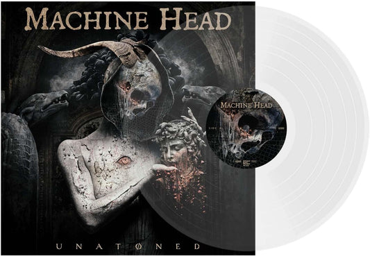 MACHINE HEAD - UNATONED LIMITED EDITION CLEAR VINYL - NEW VINYL