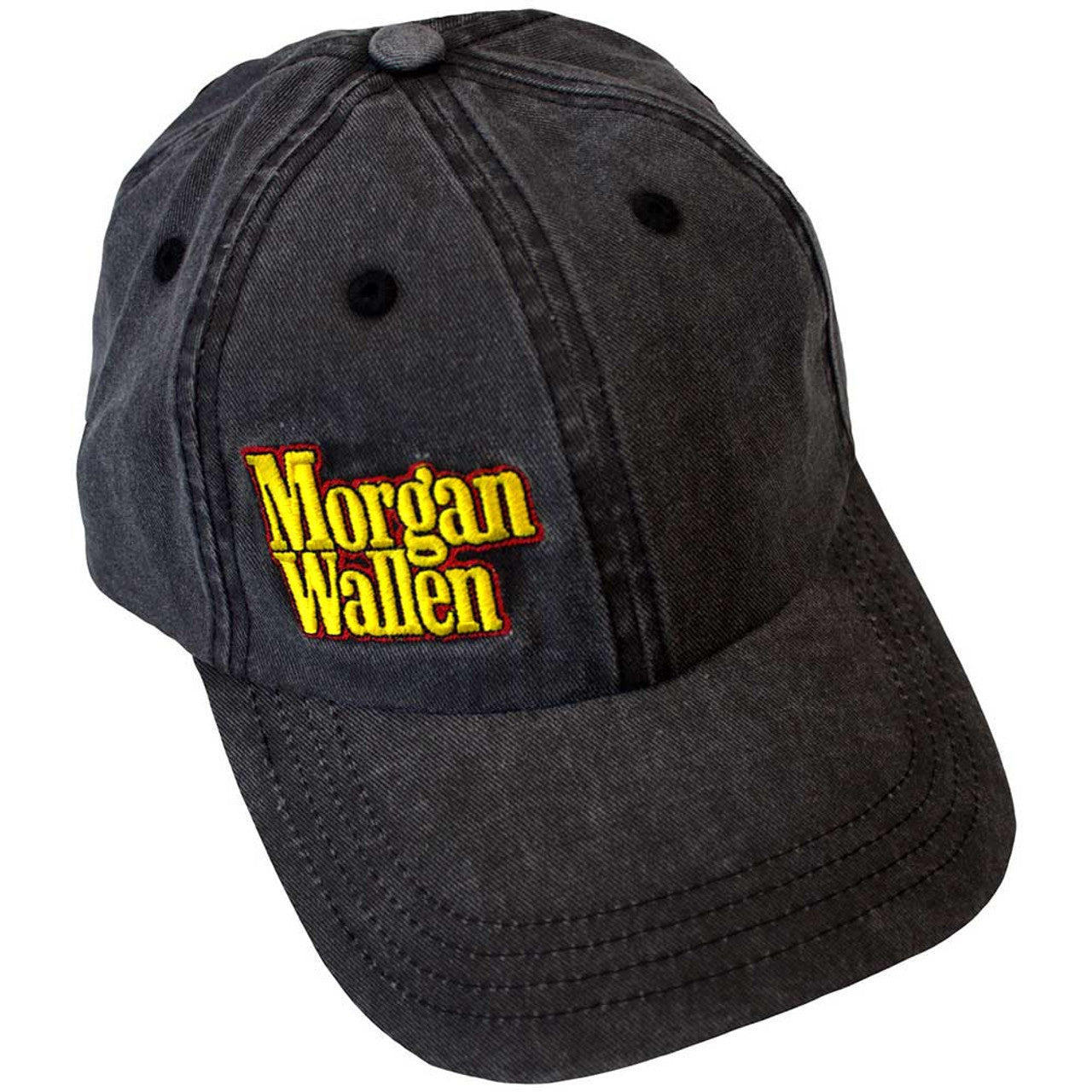 MORGAN WALLEN - LOGO - BALLCAP CHARCOAL GREY - FULLY LICENSED MERCH - HAT