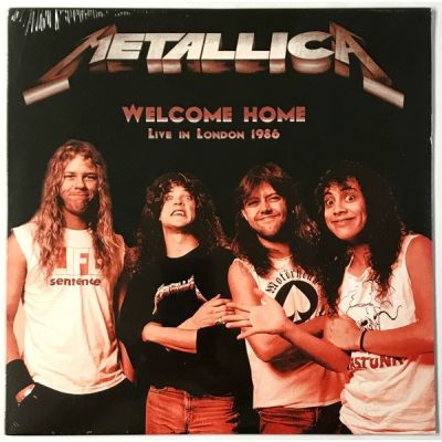 METALLICA - WELCOME HOME LOVE IN LONDON 1986 - BOOTLEG 2019 - USED VINYL