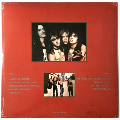 METALLICA - WELCOME HOME LOVE IN LONDON 1986 - BOOTLEG 2019 - USED VINYL