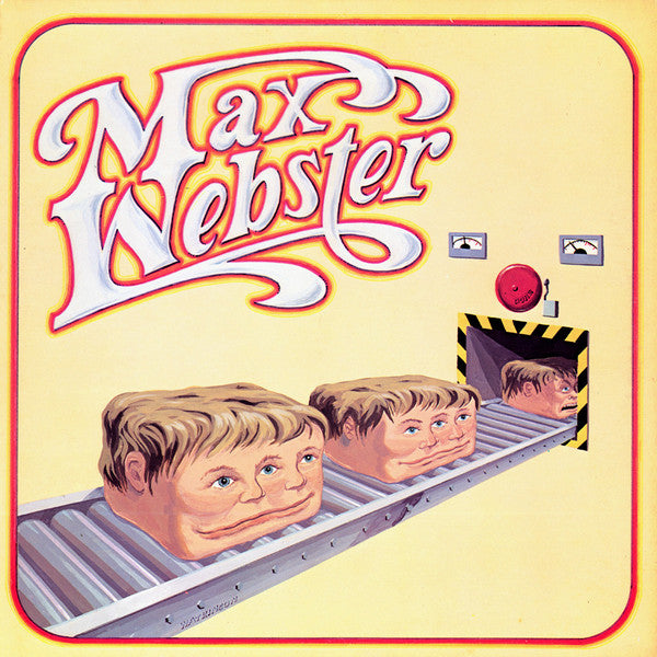 MAX WEBSTER - MAX WEBSTER   - ORIGINAL 1976 PRESSING -  Used Vinyl