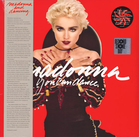 MADONNA - YOU CAN DANCE (RSD, RED VINYL LTD ED.)   - New Vinyl