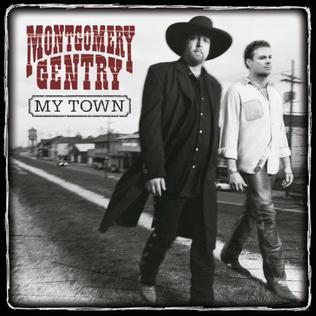 MONTGOMERY GENTRY- MY TOWN- USED CD