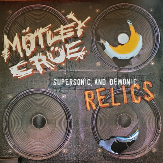 MOTLEY CRUE - SUPERSONIC AND DEMONIC RELICS 2024 R.S.D. EXCLUSIVE  LP PICTURE DISC - NV