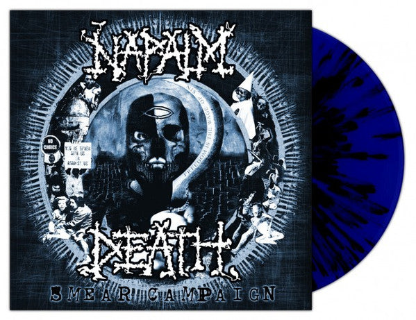 NAPALM DEATH - SMEAR CAMPAIGN - BLUE 180 GRAM HEAVYWEIGHT VINYL