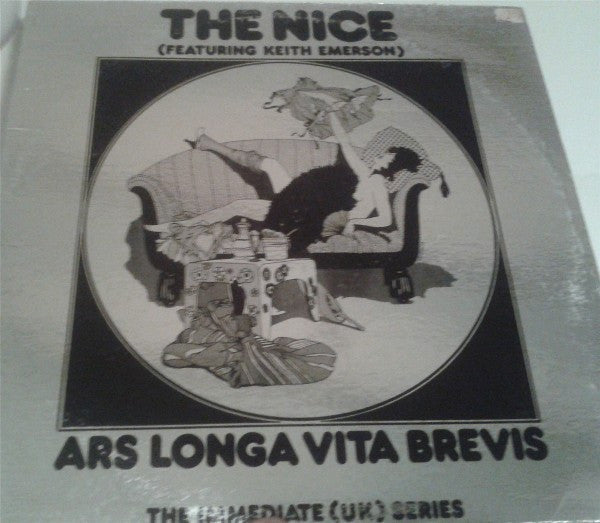 THE NICE - ARS LONGA VITA BREVIS THE IMMEDIATE (UK) SERIES - 1973 ORIGINAL PRESSING 0 USED VINYL