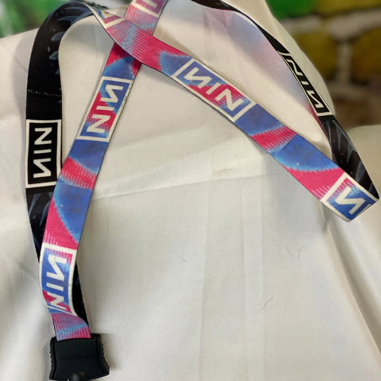 LANYARD, REVERSABLE - NINE INCH NAILS - LICENSED MERCHADISE