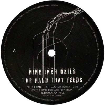 NINE INCH NAILS - THE HAND THAT FEEDS - 33 1/3RPM - 2005 RELEASE - *(NM) - USED VINYL