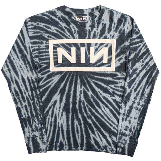NINE INCH NAILS - TYE DYE WASH COLLECTION - LONG SLEEVE TSHIRT - FULLY LICENSD MERCH