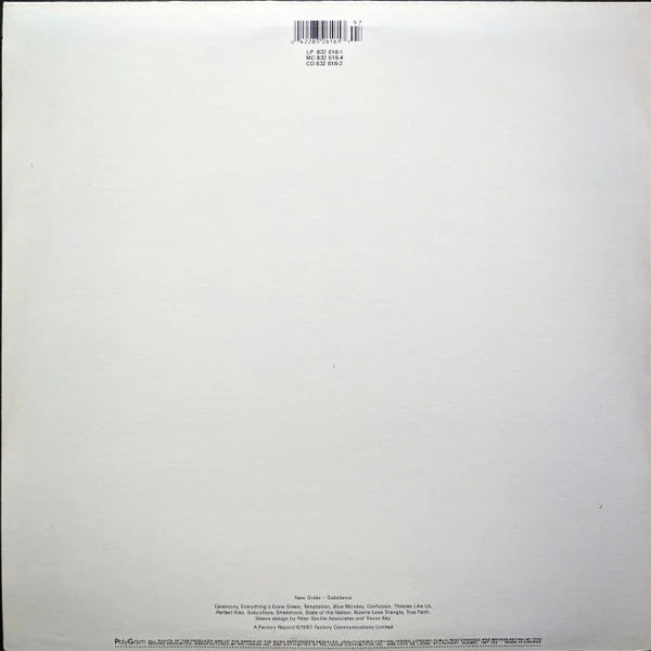 NEW ORDER - SUBSTANCE 1987 - *(NM) - 2LP - USED VINYL