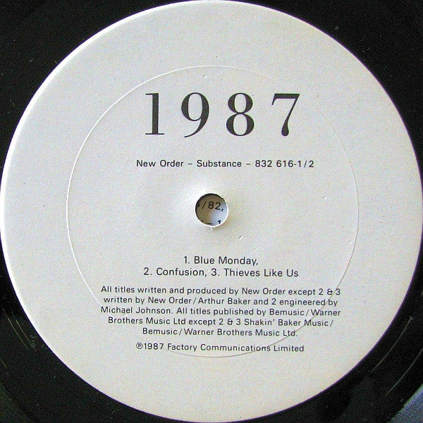 NEW ORDER - SUBSTANCE 1987 - *(NM) - 2LP - USED VINYL