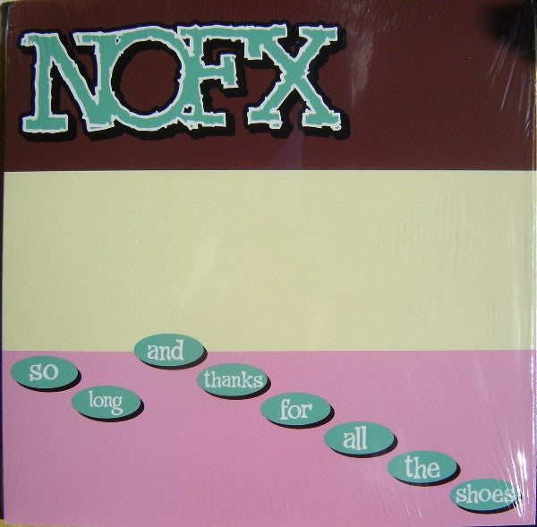 NOFX - SO LONG AND THANKS FOR ALL THE SHOES - 1997 - USED VINYL
